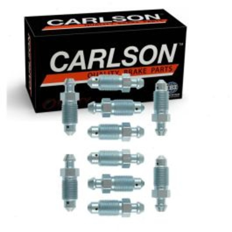 2 pc Carlson Front Brake Bleeder Screws for 2014 INFINITI QX70 3.7L V6