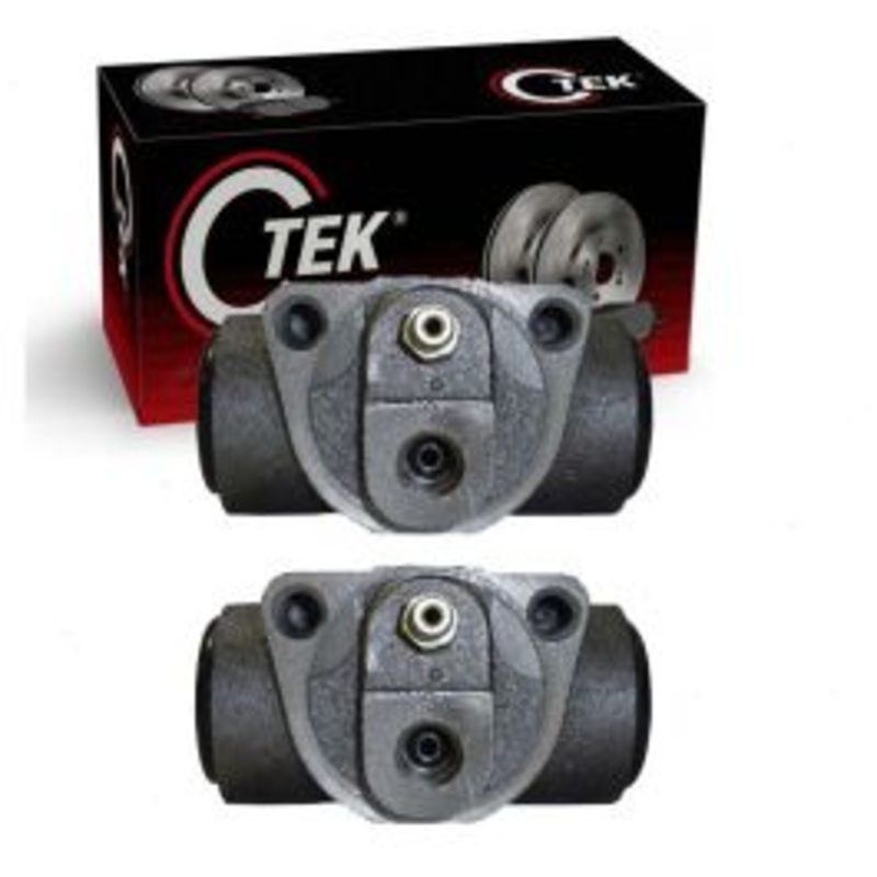 2 pc Centric CTEK Rear Drum Brake Wheel Cylinders for 1996-2002 Chevrolet Express 3500
