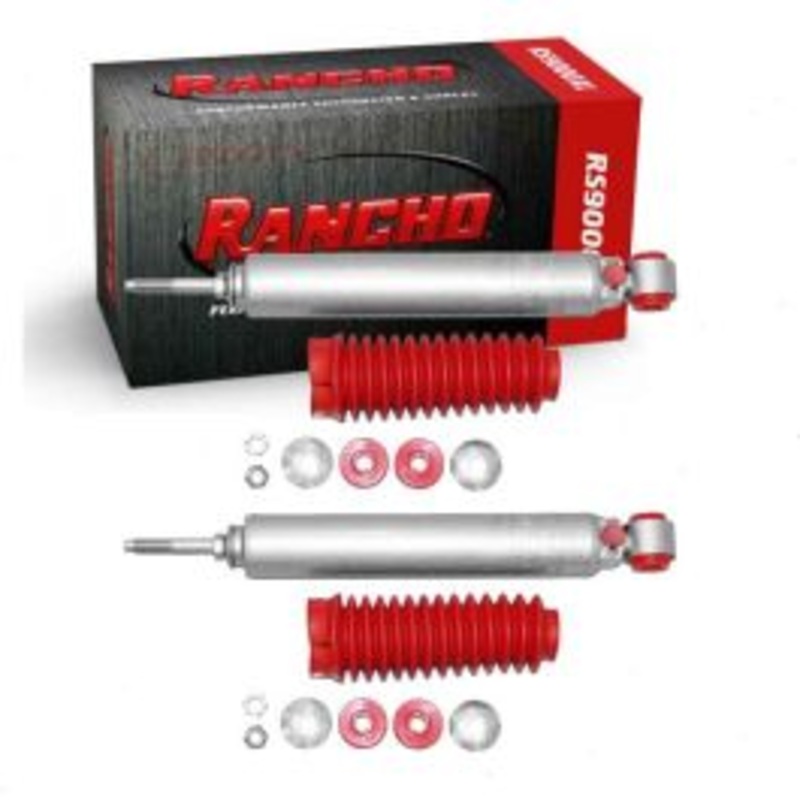 2 pc Rancho RS9000XL Rear Shock Absorbers for 1990-1997 Toyota Land Cruiser