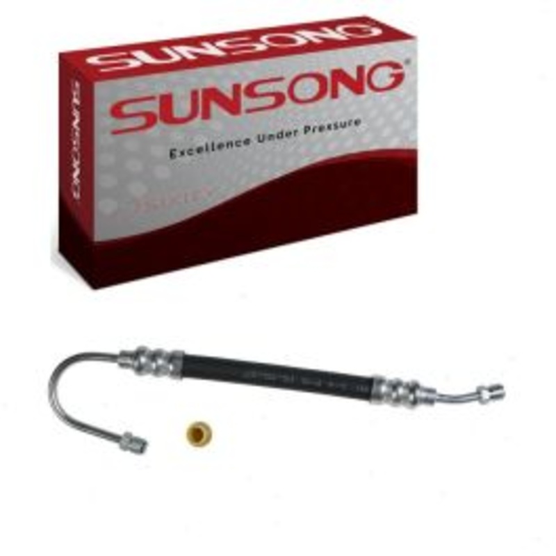 Sunsong Extend Power Steering Cylinder Line Hose for 1963-1982 Chevrolet Corvette