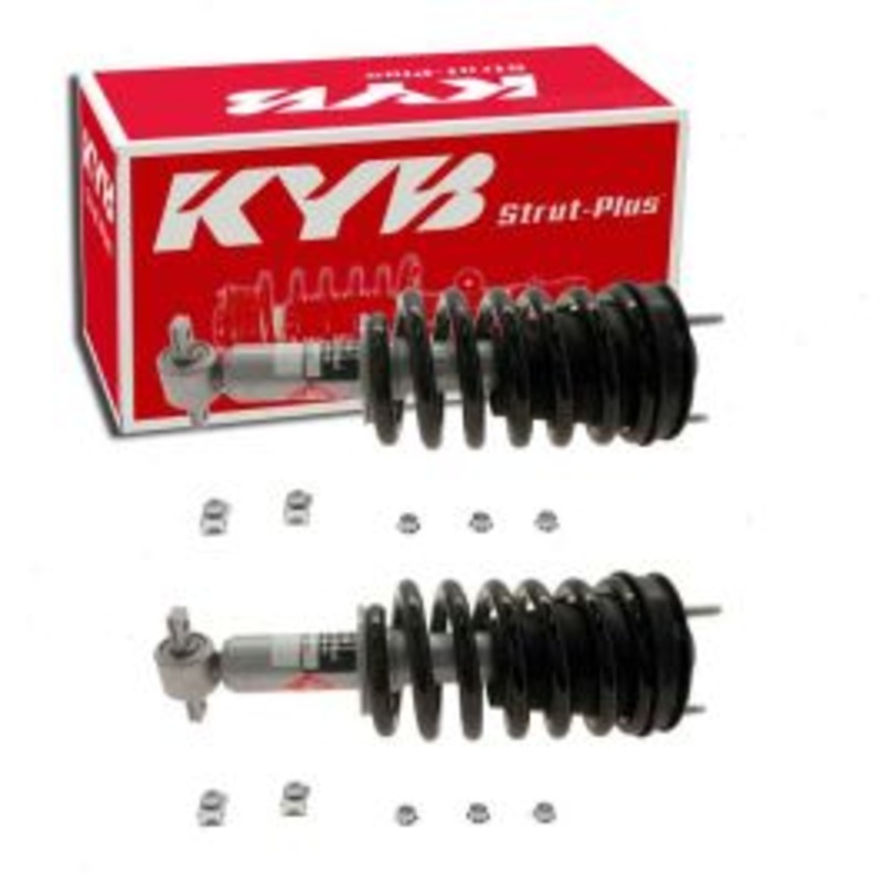 2 pc KYB Strut-Plus Front Suspension Strut & Coil Springs for 2007-2010 GMC Yukon