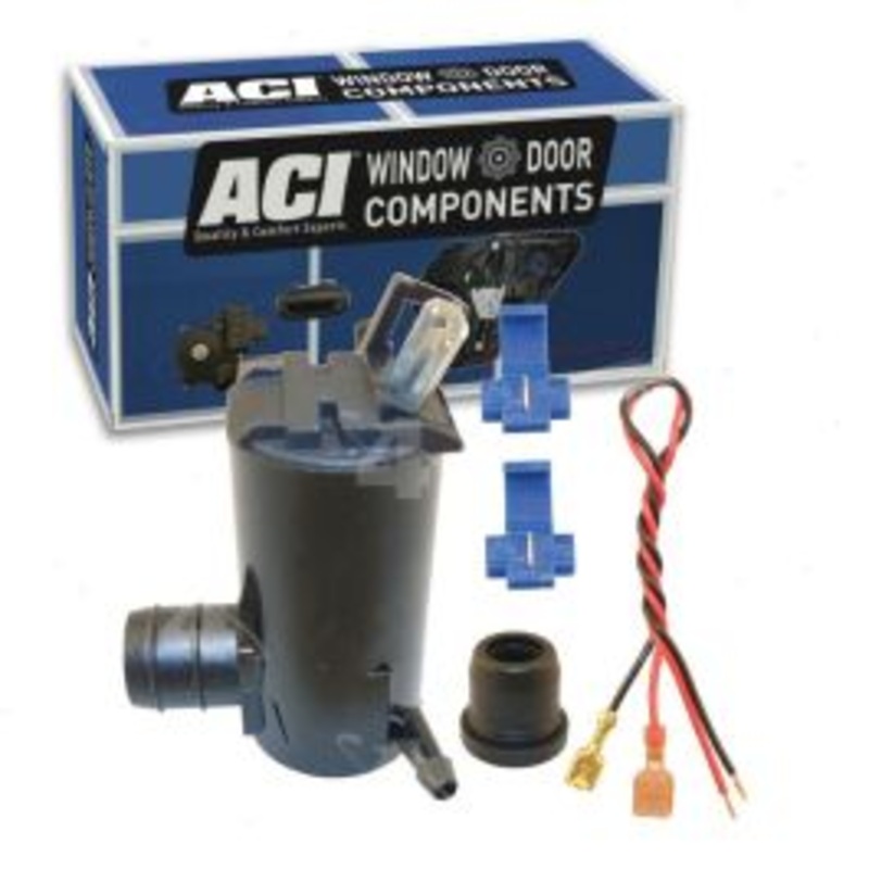 ACI Front Windshield Washer Pump for 2001-2002 Mitsubishi Montero