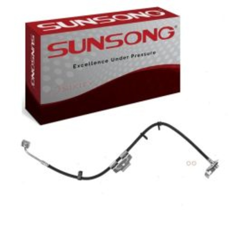 Sunsong Front Right Brake Hydraulic Hose for 2003-2010 Dodge Ram 3500