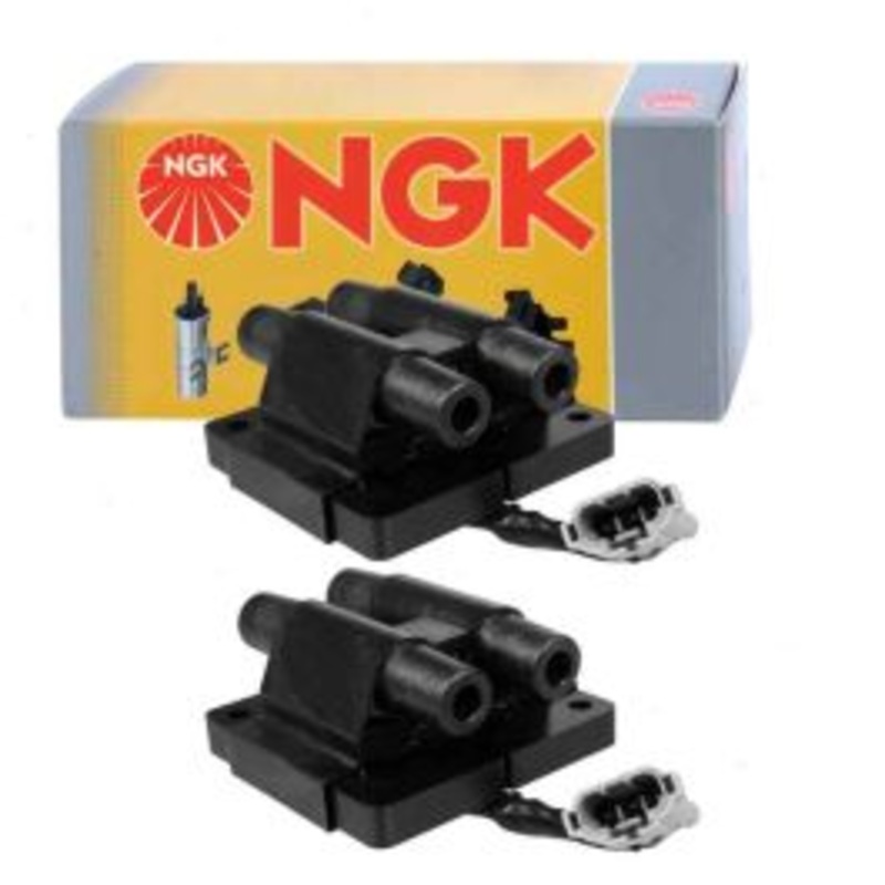 2 pc NGK 48587 U2047 Ignition Coils