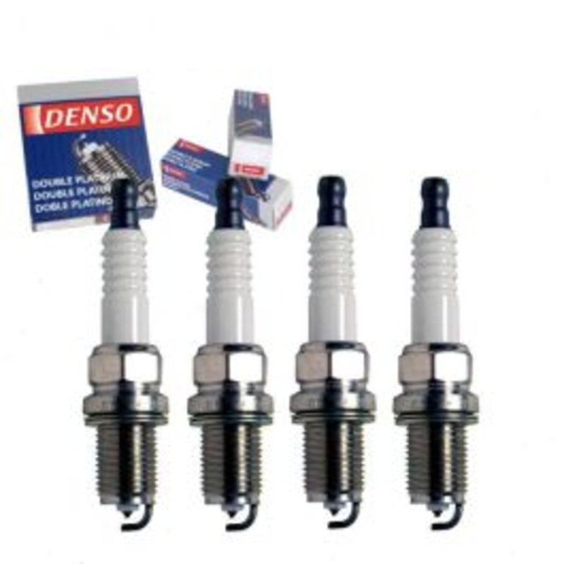 4 pc DENSO Double Platinum Spark Plugs for 1998 Subaru Impreza 2.5L H4