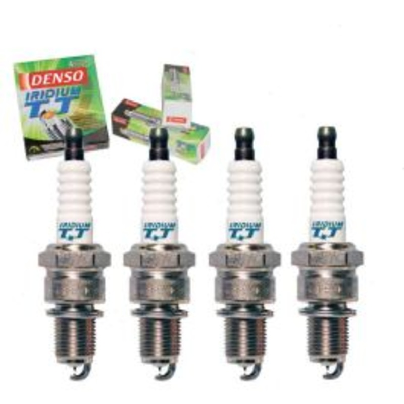 4 pc DENSO Iridium TT Spark Plugs for 1968-1971 BMW 2002ti 2.0L L4