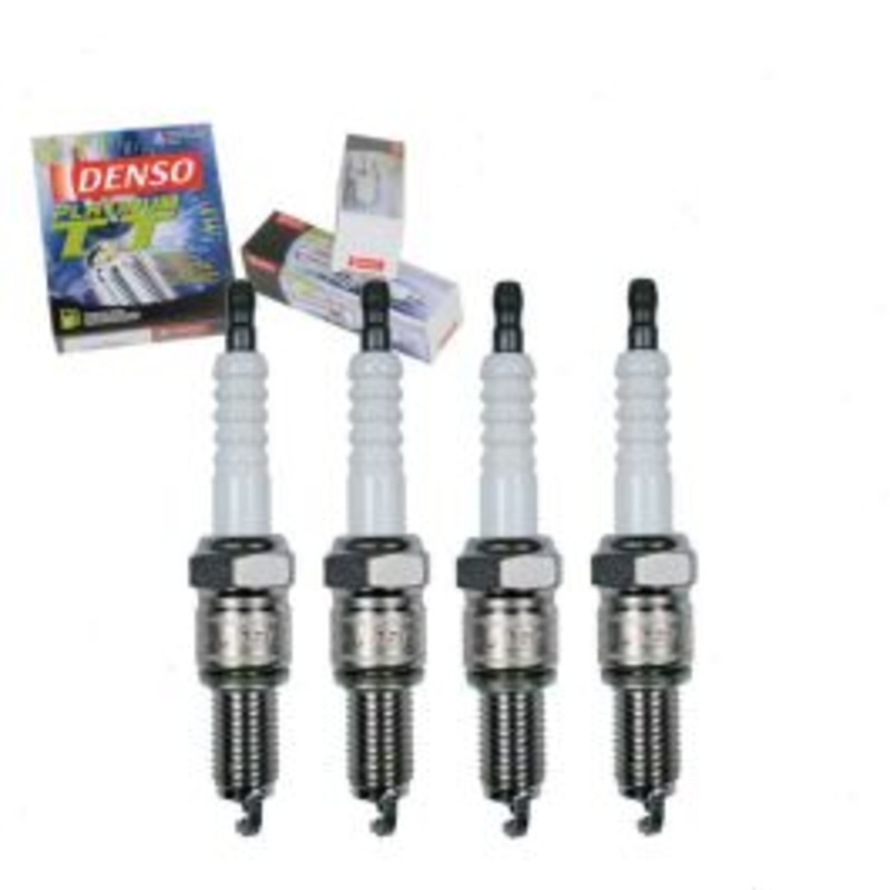 4 pc DENSO Platinum TT Spark Plugs for 1982-1983 Dodge 400 2.2L 2.6L L4