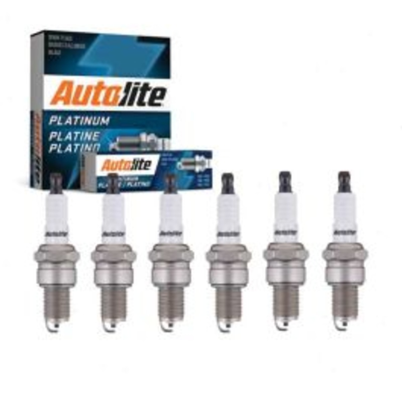 6 pc Autolite Platinum Spark Plug for 1961-1971 Jaguar XKE 3.8L 4.2L L6