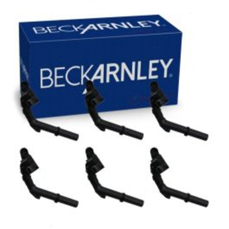 6 pc Beck/Arnley Direct Ignition Coils for 2012-2015 Mercedes-Benz ML350 3.5L V6