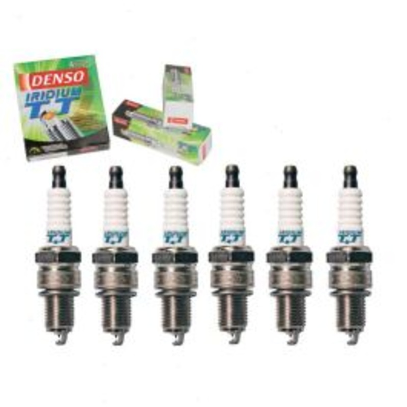 6 pc DENSO Iridium TT Spark Plugs for 1964-1966 GMC G1000 Series 3.8L L6