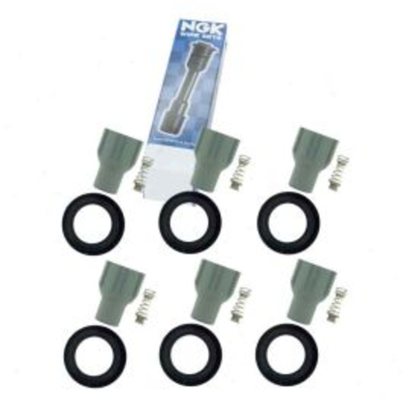 6 pc NGK Ignition Coil Boots for 2010-2017 GMC Terrain 3.0L 3.6L V6