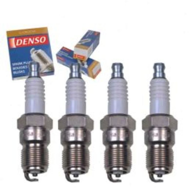4 pc DENSO Standard U-Groove Spark Plugs for 1995-1998 Buick Skylark 2.3L 2.4L L4