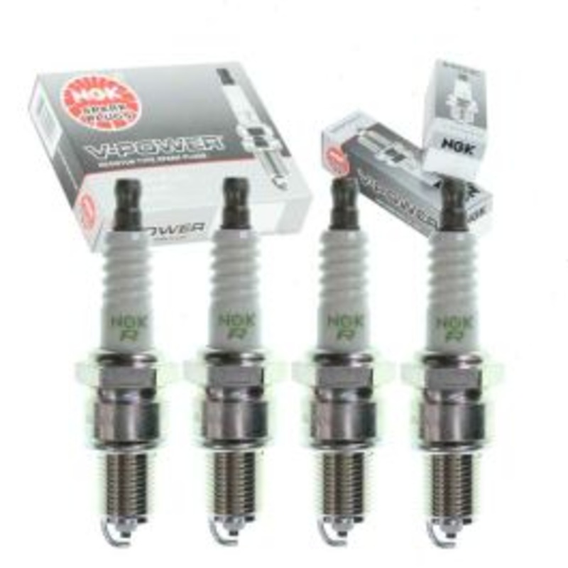 4 pc NGK V-Power Spark Plugs for 1981 Renault R18 1.6L L4