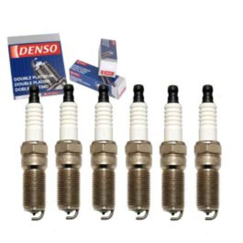 6 pc DENSO Double Platinum Spark Plugs for 2002-2004 Oldsmobile Bravada 4.2L L6