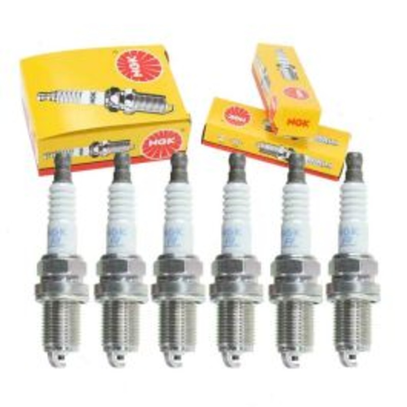 6 pc NGK Standard Spark Plugs for 2001-2003 Mitsubishi Galant 3.0L V6