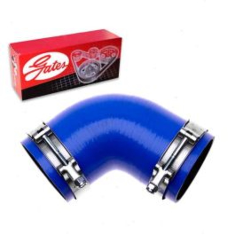 Gates Pipe to Intercooler Hot Side  Turbocharger Intercooler Hose Kit for 2001-2010 GMC Sierra 2500 HD 6.6L V8