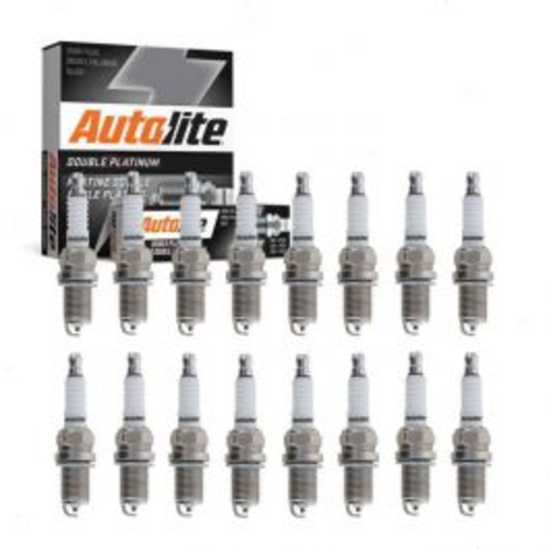 16 pc Autolite Double Platinum Spark Plug for 1998-2000 Mercedes-Benz C43