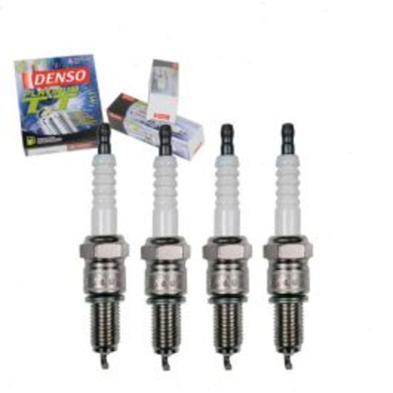 4 pc DENSO Platinum TT Spark Plugs for 1971-1973 Plymouth Cricket 1.5L L4