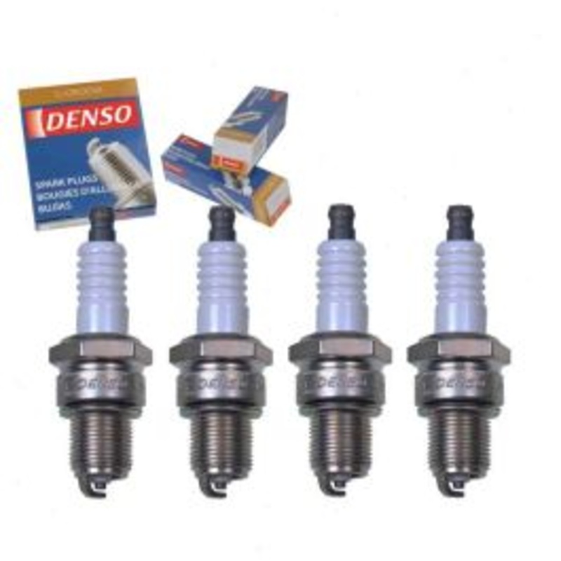 4 pc DENSO Standard U-Groove Spark Plugs for 1987-1988 Nissan Pulsar NX 1.6L L4