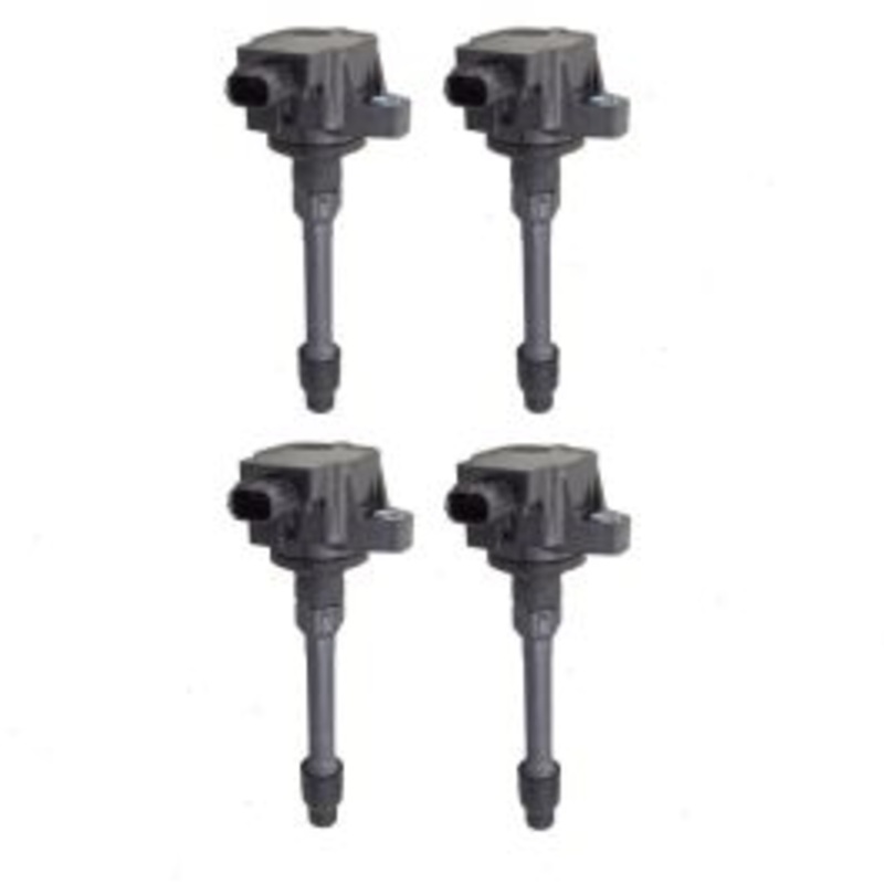 4 pc Hitachi Ignition Coils for 2016-2018 Honda Civic 1.5L 2.0L L4