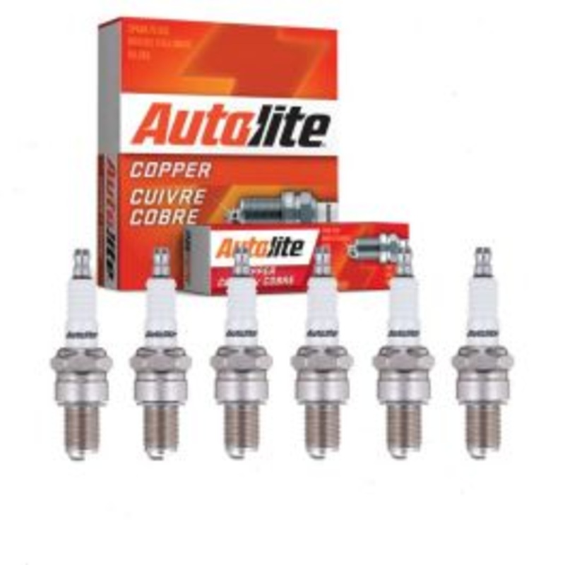 6 pc Autolite Copper Core Spark Plugs for 1960-1962 Fairthorpe Zeta Super Sports