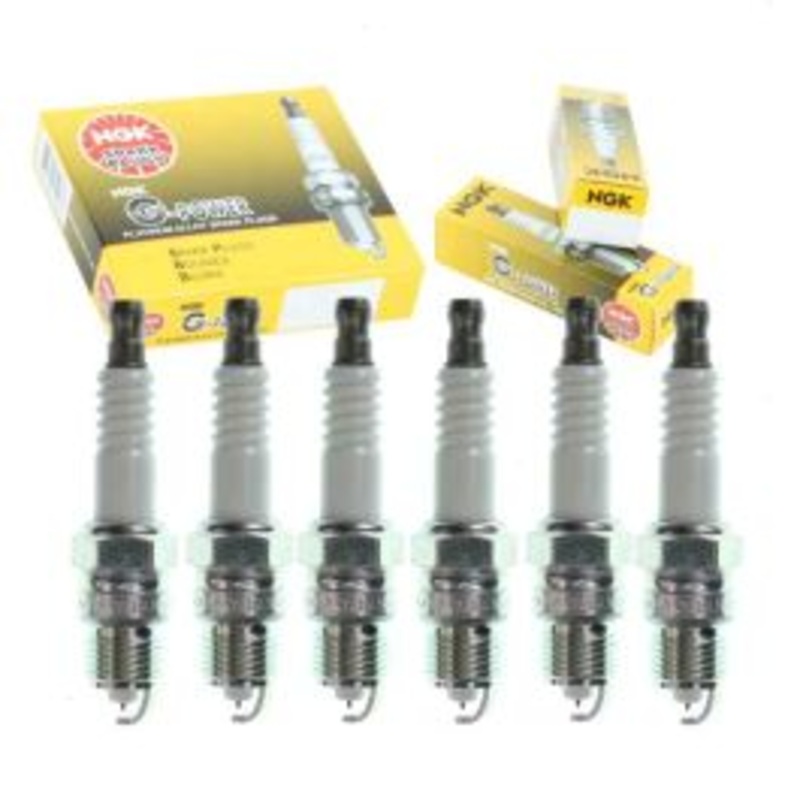 6 pc NGK G-Power Spark Plugs for 1985 Chevrolet K20 4.3L V6