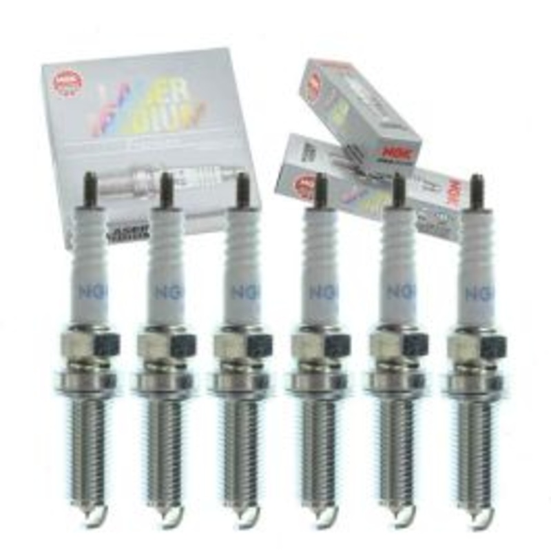 6 pc NGK Laser Iridium 1553 LKAR8BI9 Spark Plugs