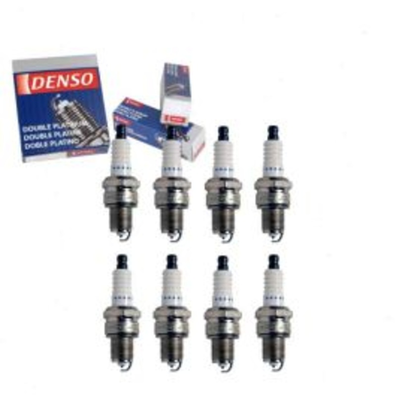 8 pc DENSO Double Platinum Spark Plugs for 1965-1976 Dodge Coronet 4.5L 5.2L 5.6L 5.9L V8