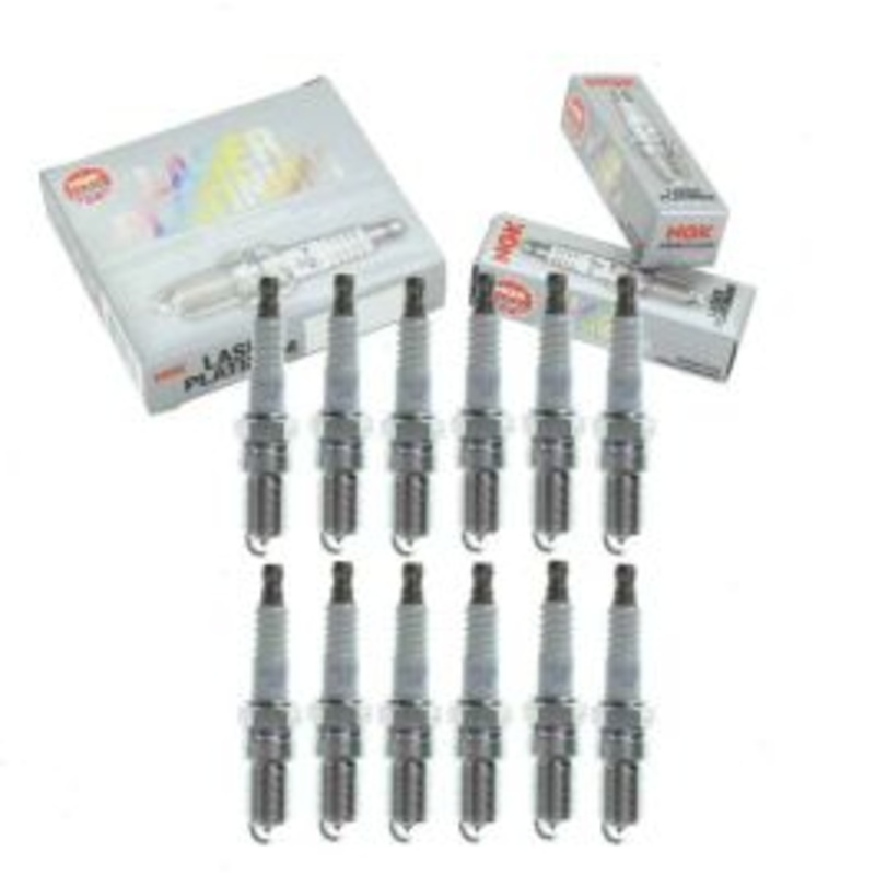 12 pc NGK Laser Platinum Spark Plugs for 2002-2006 Aston Martin Vanquish 6.0L V12