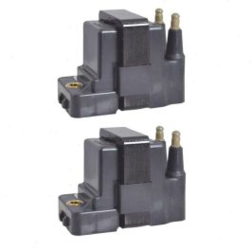 2 pc Hitachi Ignition Coils for 1992-2002 Saturn SL 1.9L L4