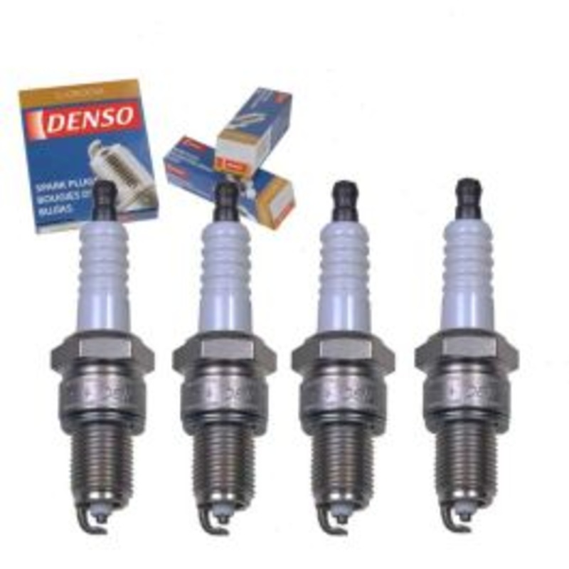 4 pc DENSO Standard U-Groove Spark Plugs for 1979-1980 Plymouth Champ 1.4L 1.6L L4