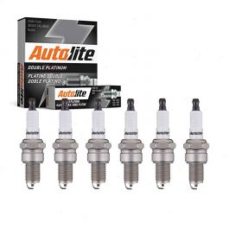 6 pc Autolite Double Platinum Spark Plug for 1961-1962 Mercedes-Benz 300