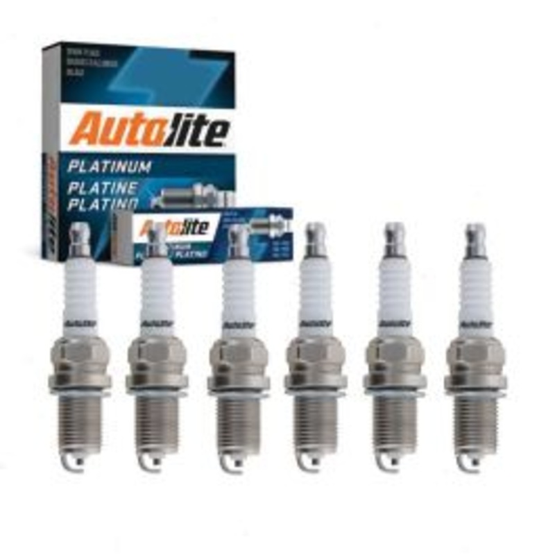 6 pc Autolite Platinum Spark Plug for 2001-2006 BMW X5 3.0L L6