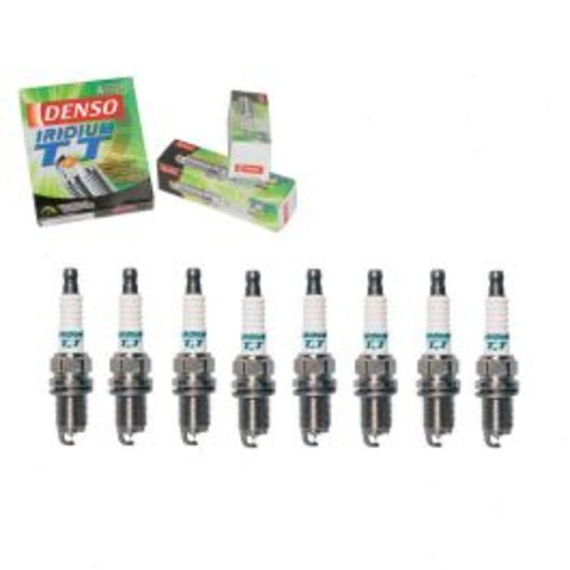 8 pc DENSO Iridium TT Spark Plugs for 2003-2006 Jaguar XK8 4.2L V8