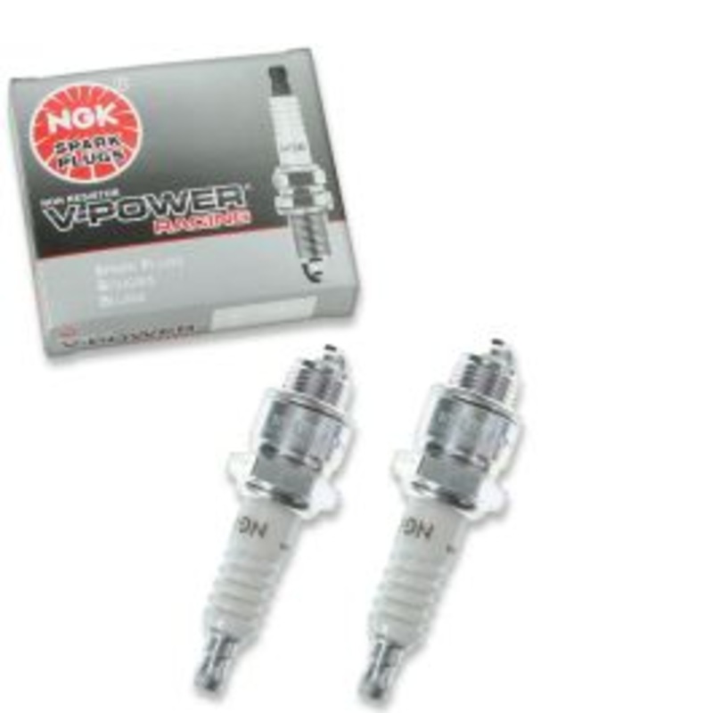 2 pc NGK V-Power Racing 2746 R5670-6 Spark Plugs