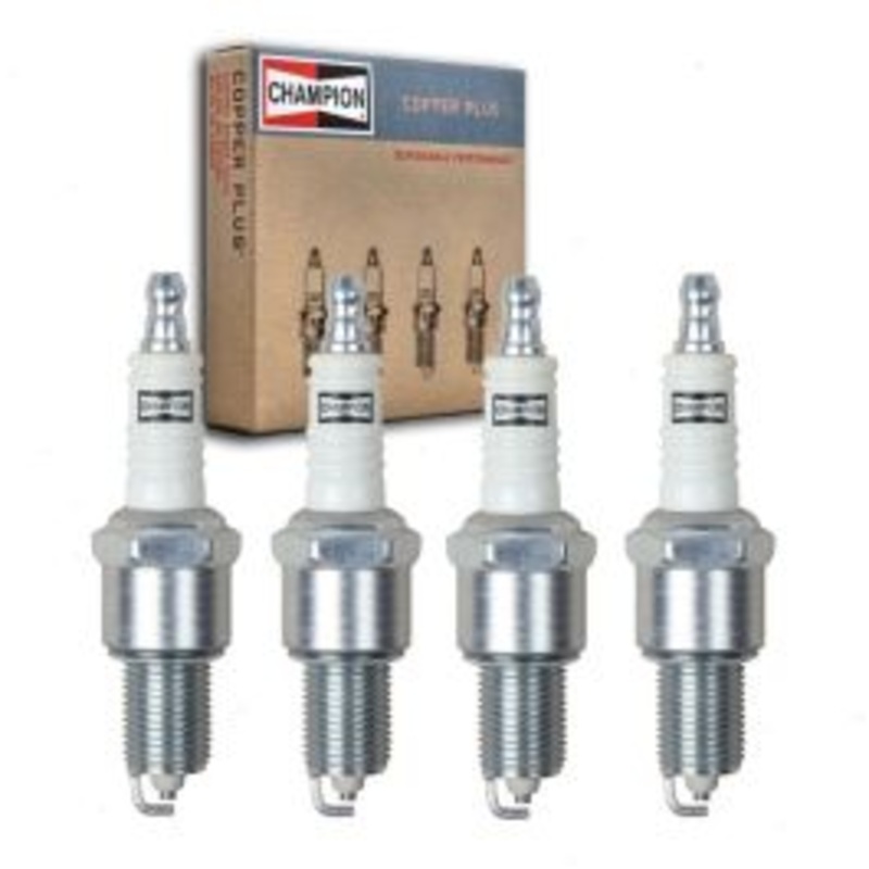 4 pc Champion Copper Plus Spark Plugs for 1983-1987 Renault Alliance 1.4L 2.0L L4