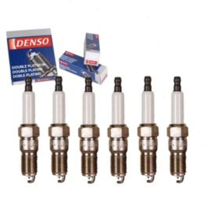 6 pc DENSO Double Platinum Spark Plugs for 1987-1989 Oldsmobile Cutlass Cruiser 2.8L 3.8L V6