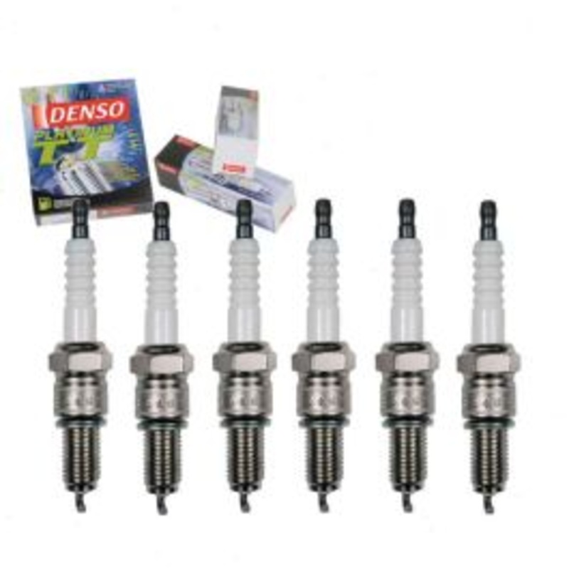 6 pc DENSO Platinum TT Spark Plugs for 1967 GMC C15 C1500 Pickup 4.8L L6