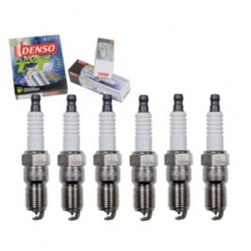 6 pc DENSO Platinum TT Spark Plugs for 1987-1990 Chevrolet Cavalier 2.8L 3.1L V6