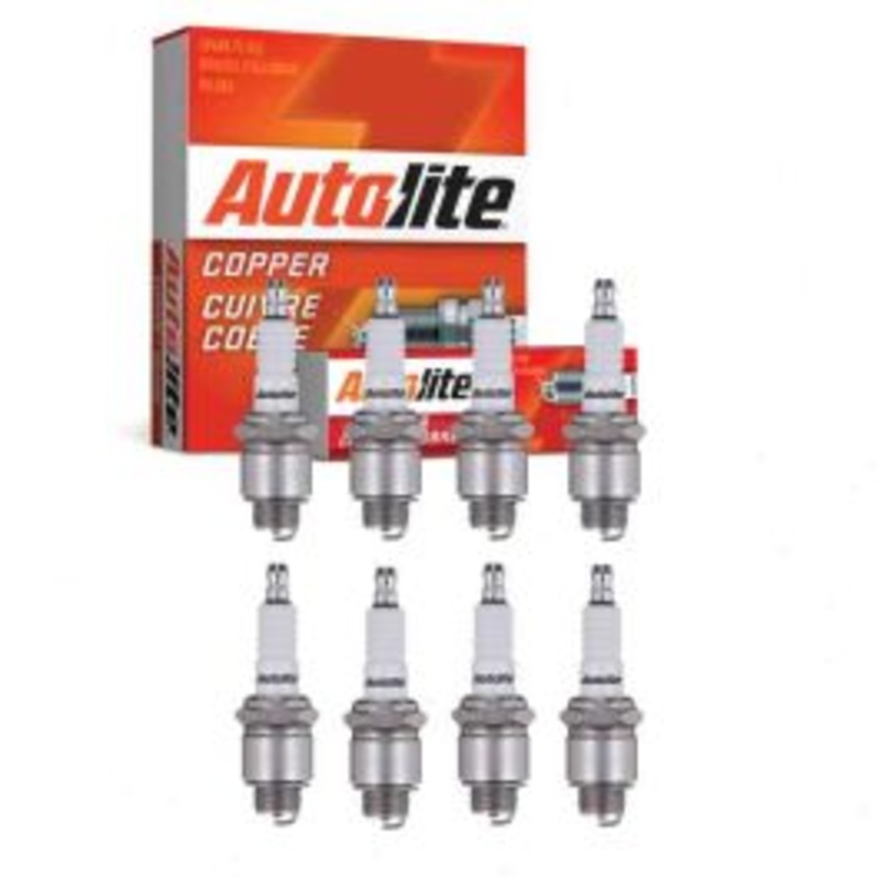 8 pc Autolite Copper Core Spark Plug for 1953-1956 Fiat 8V