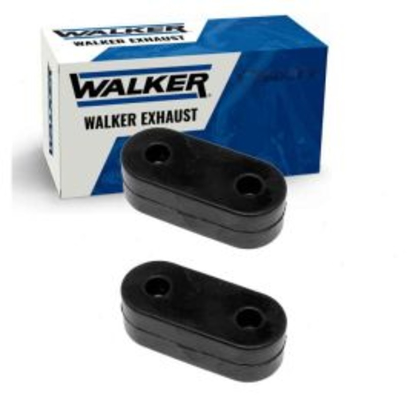 2 pc Walker Tail Pipe Exhaust System Insulators for 2004-2007 Ford E-350 Super Duty 5.4L V8