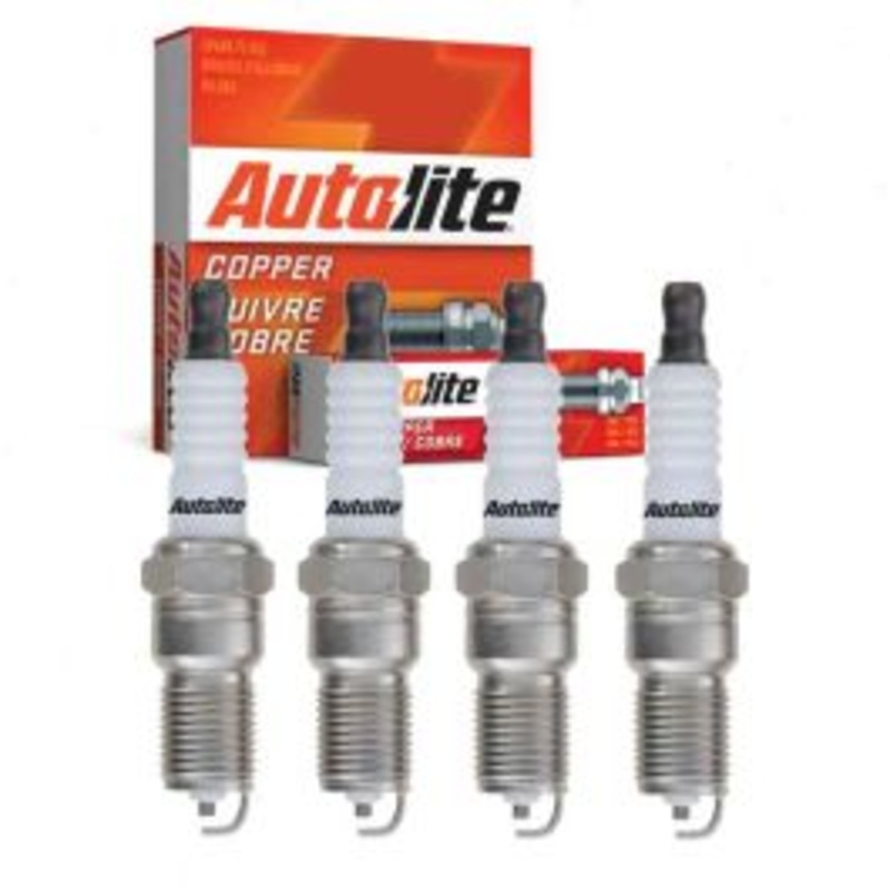 4 pc Autolite Copper Core Spark Plug for 1982-1985 Ford EXP