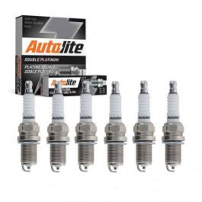 6 pc Autolite Double Platinum Spark Plug for 2002-2003 Isuzu Axiom
