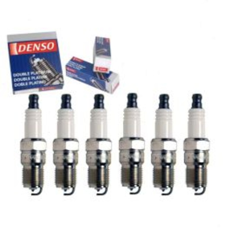 6 pc DENSO Double Platinum Spark Plugs for 1992-2003 Pontiac Grand Am 3.1L 3.3L 3.4L V6