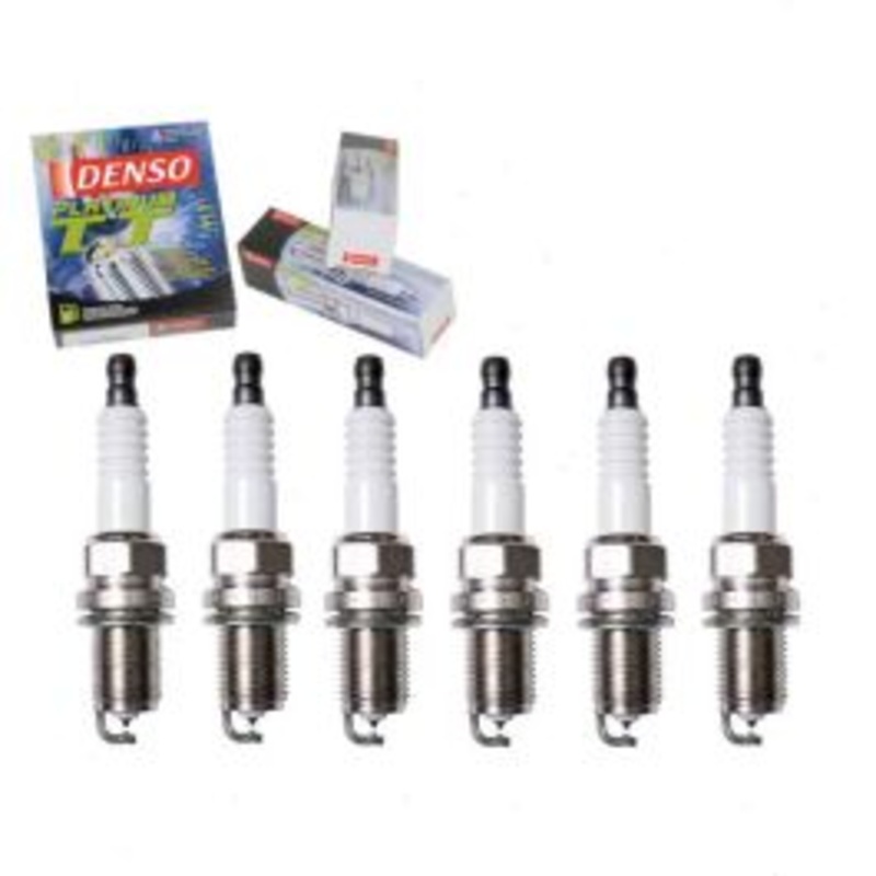 6 pc DENSO Platinum TT Spark Plugs for 1995 Nissan Pickup 3.0L V6