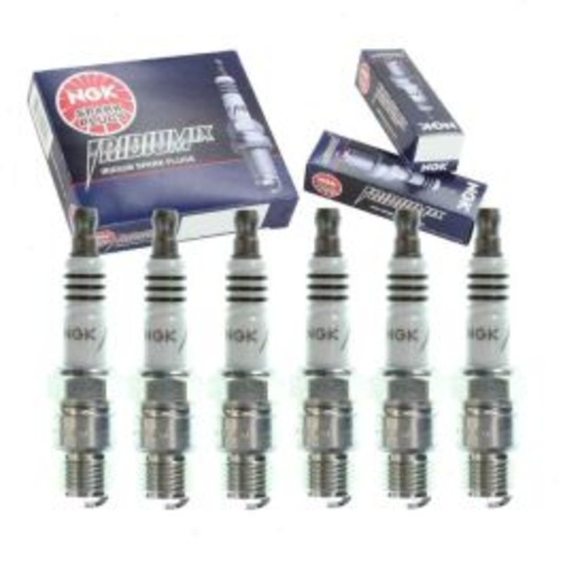 6 pc NGK Iridium IX Spark Plugs for 1975-1978 GMC P25 4.8L L6
