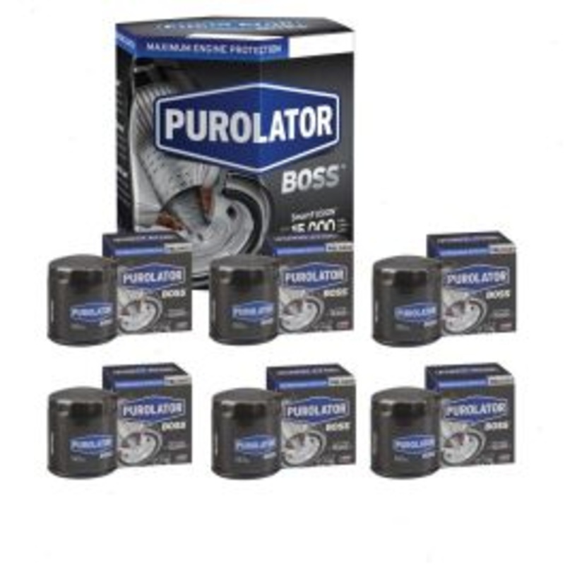 6 pc Purolator BOSS PBL11403 Engine Oil Filters