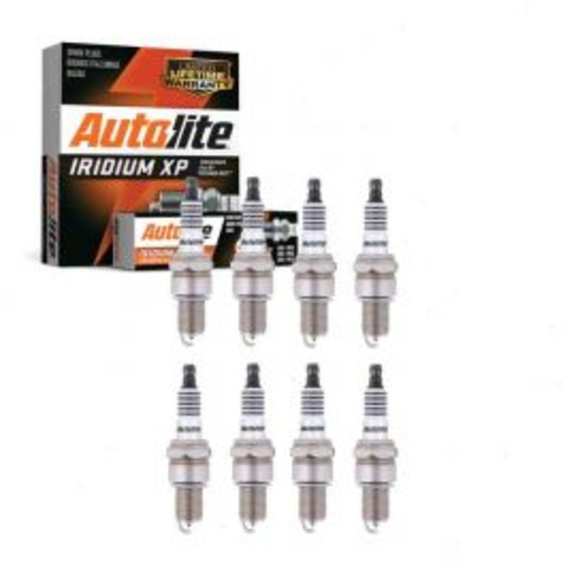 8 pc Autolite Iridium XP Spark Plug for 1967-1973 Maserati Ghibli 4.7L 4.9L