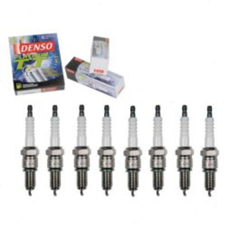 8 pc DENSO Platinum TT Spark Plugs for 1986-1987 Mercedes-Benz 560SL 5.6L V8
