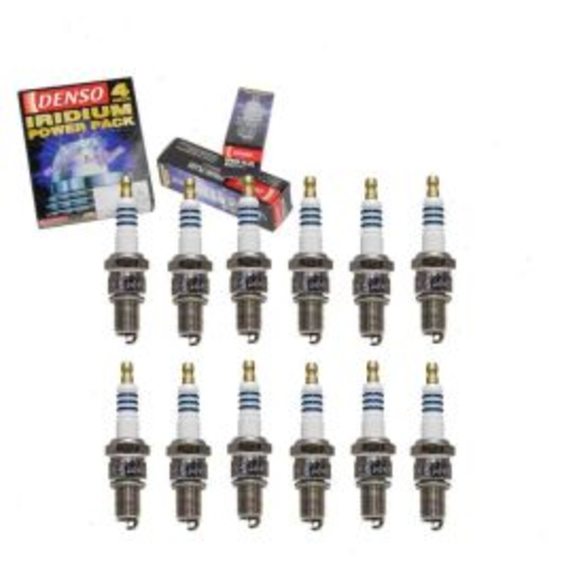 12 pc DENSO Iridium Power Spark Plugs for 1977-1985 Ferrari 512 BB 4.9L H12